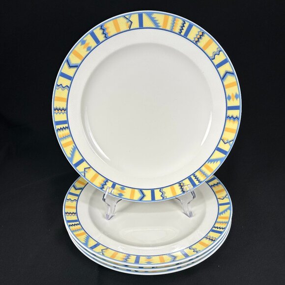 Priced to clear set of 4 salad.plates. Villeroy & Boch Luxembourg BALI LOOK - Picture 1 of 8